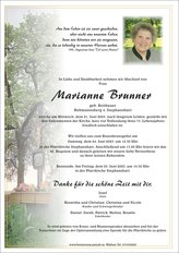 Marianne Brunner, verstorben am 21. Juni 2023