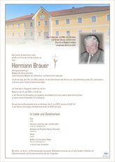 Hermann Bruer, verstorben am 26. Juni 2025