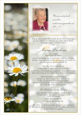 Maria Bruckner, verstorben am 09. April 2026