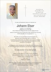 Johann Elser, verstorben am 14. November 2024