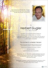 Herbert Gugler, verstorben am 20. M�rz 2026