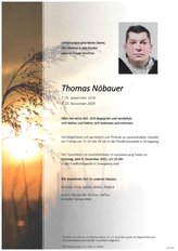 Martin N�bauer, verstorben am 22. November 2025